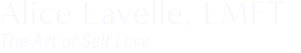 Alice Lavelle, Licensed Marriage and Family Therapist Logo